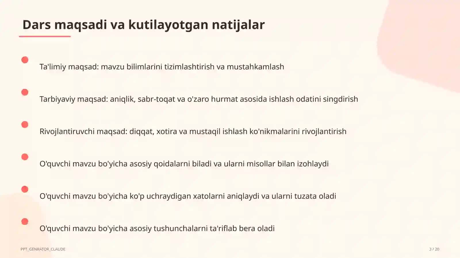 Ratsional sonlarni ko'paytirish va bo'lish (6-sinf) 3