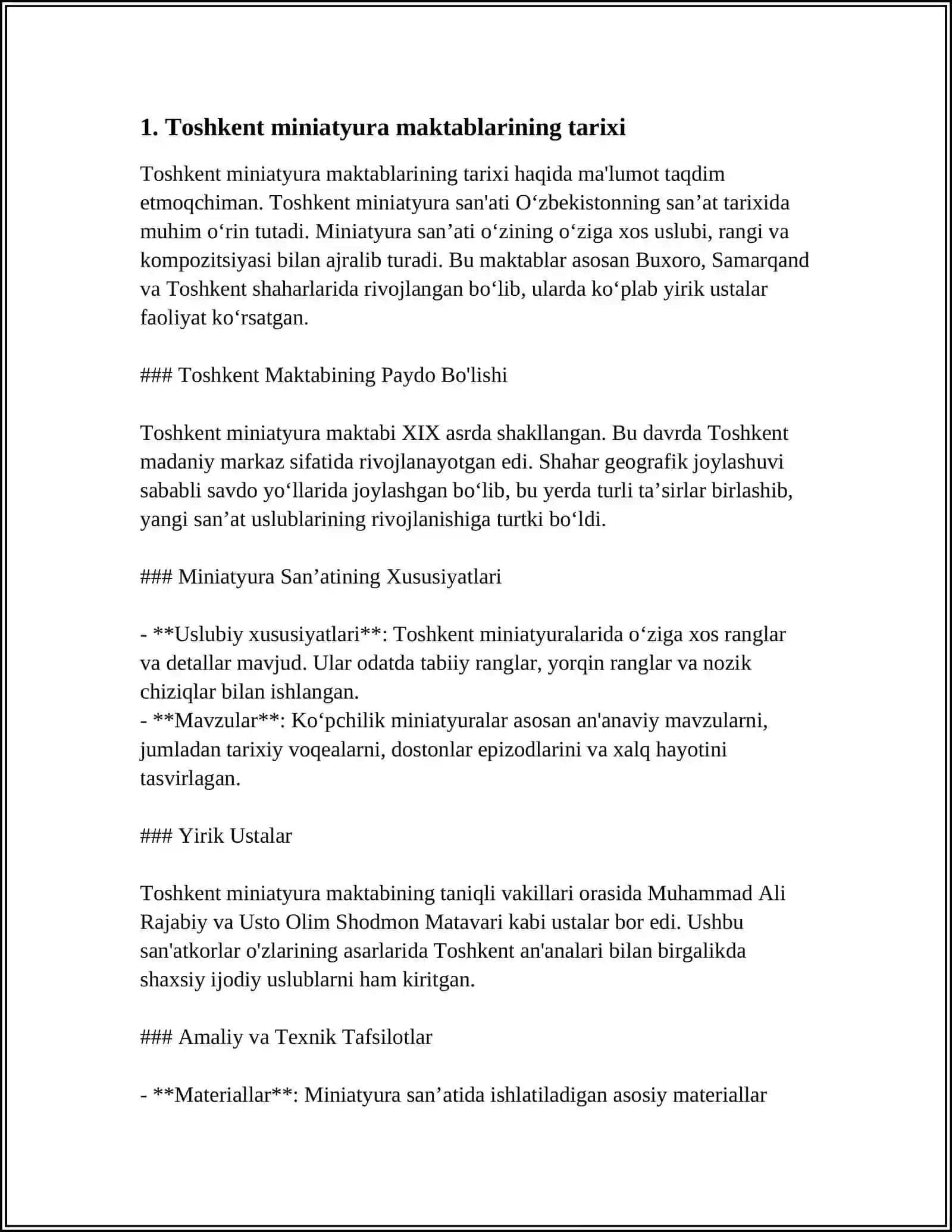 TOSHKENT MINIATYURA MAKTABLARI 3