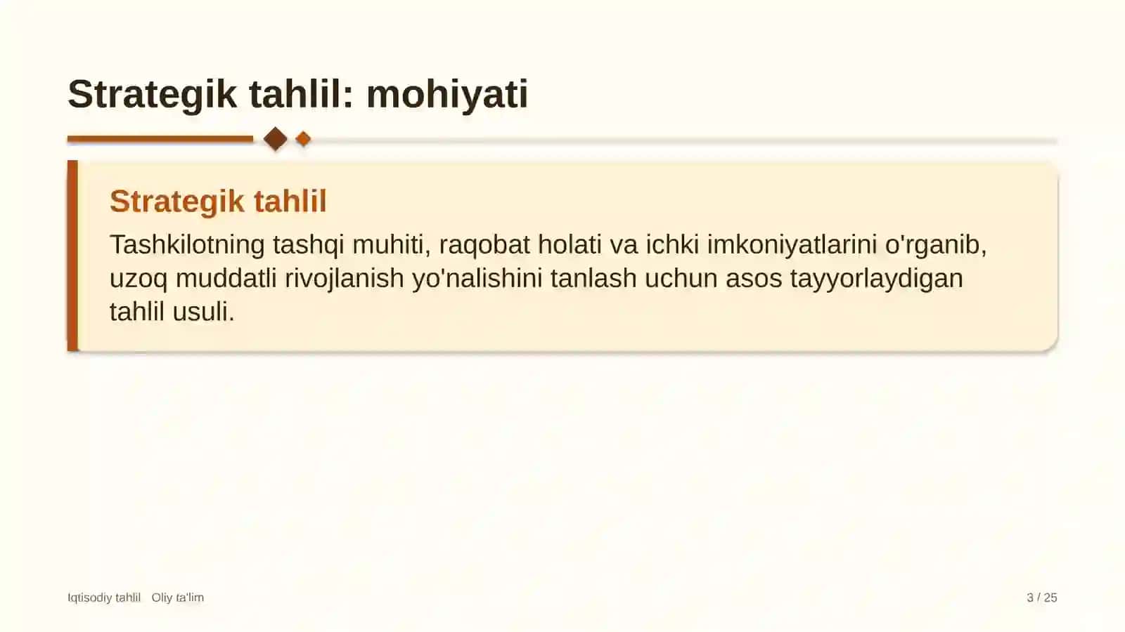ekologik ta'limda strategik tahlil 9207 3