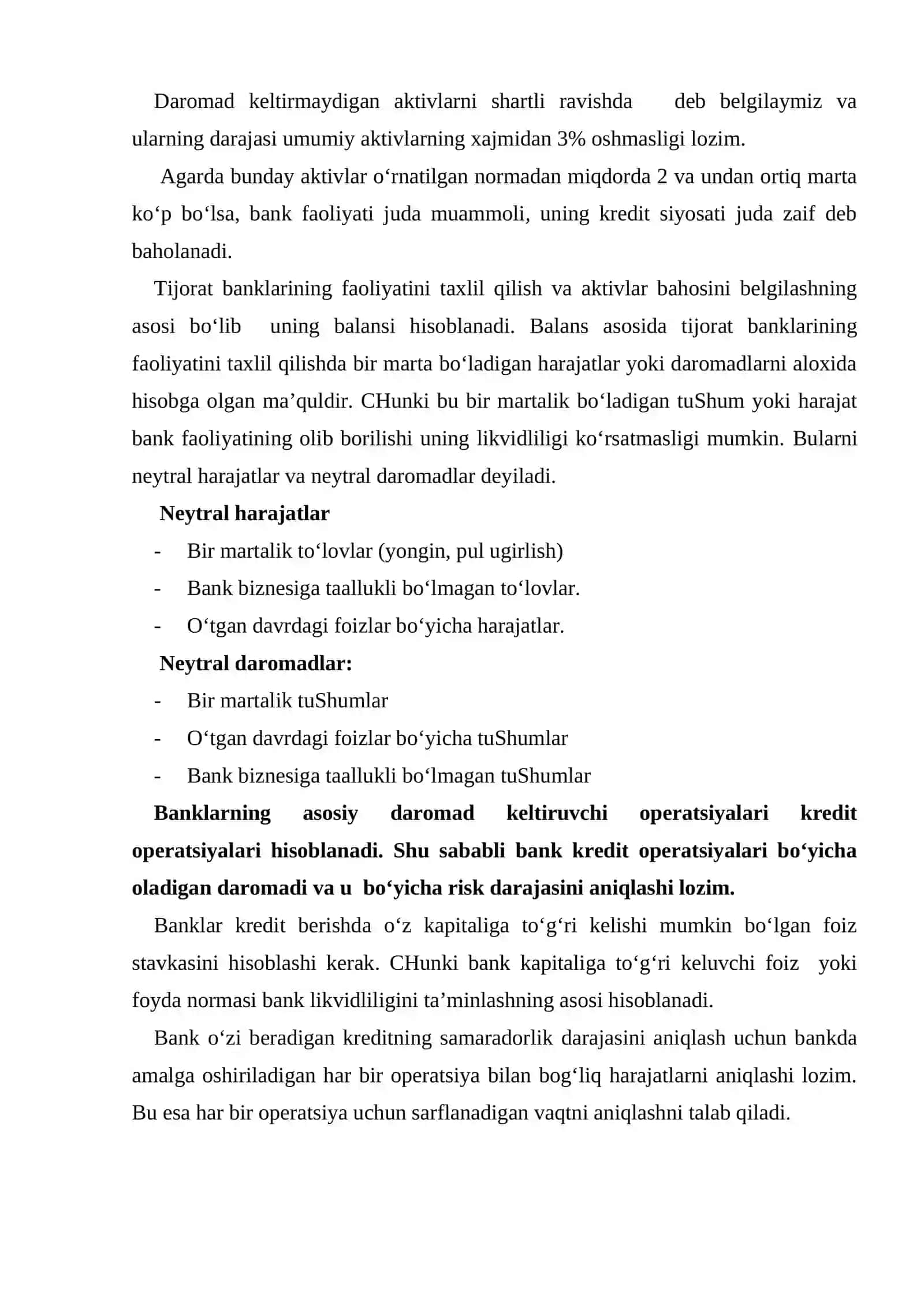 Xalqaro tijorat banklarida bozor risklarini boshqarish: xedjlash amaliyoti va vositalari global tarmoq sharoitida 3