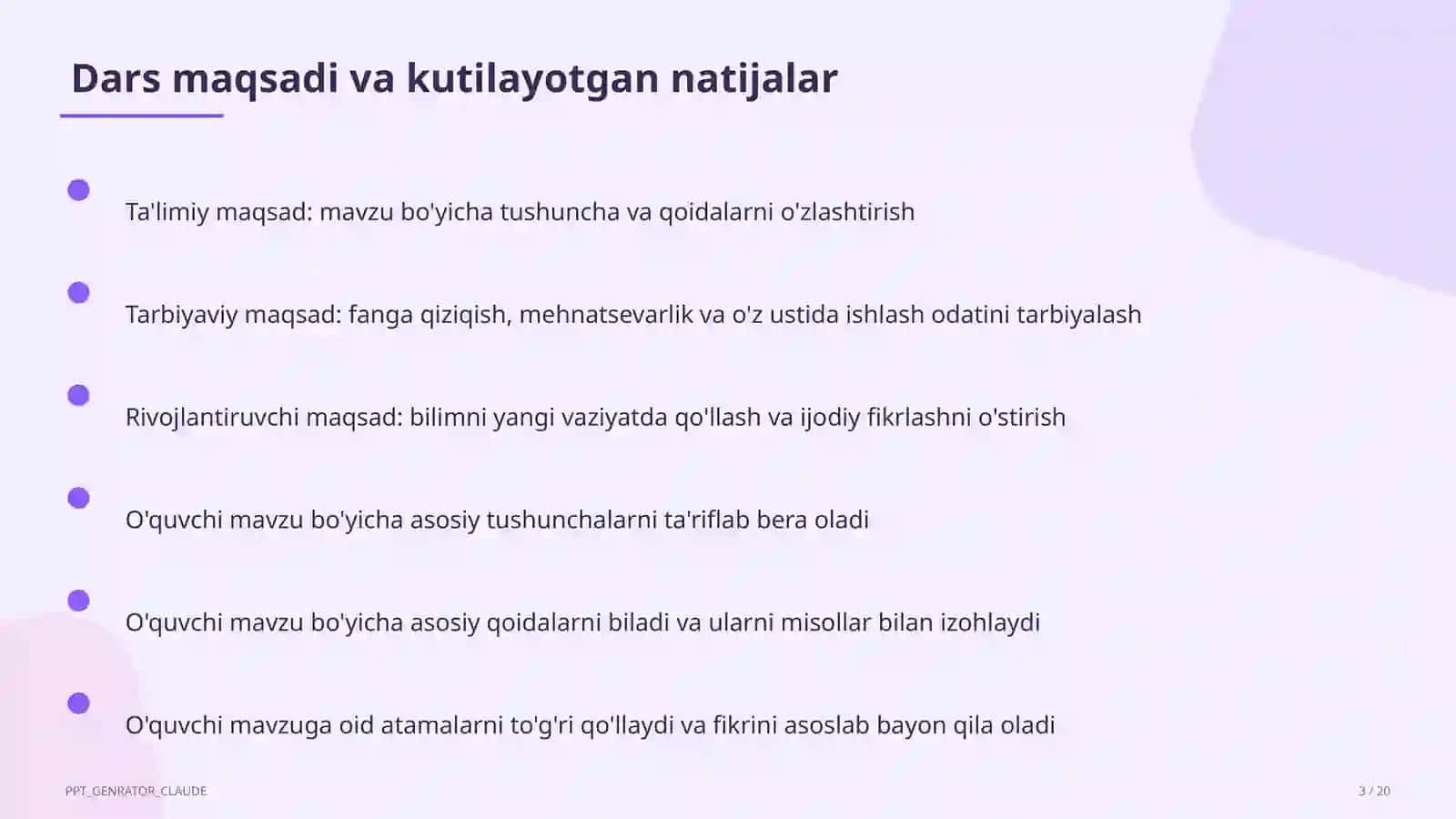 Leksikologiya: so'zning lug'aviy ma'nosi (5-sinf) 3