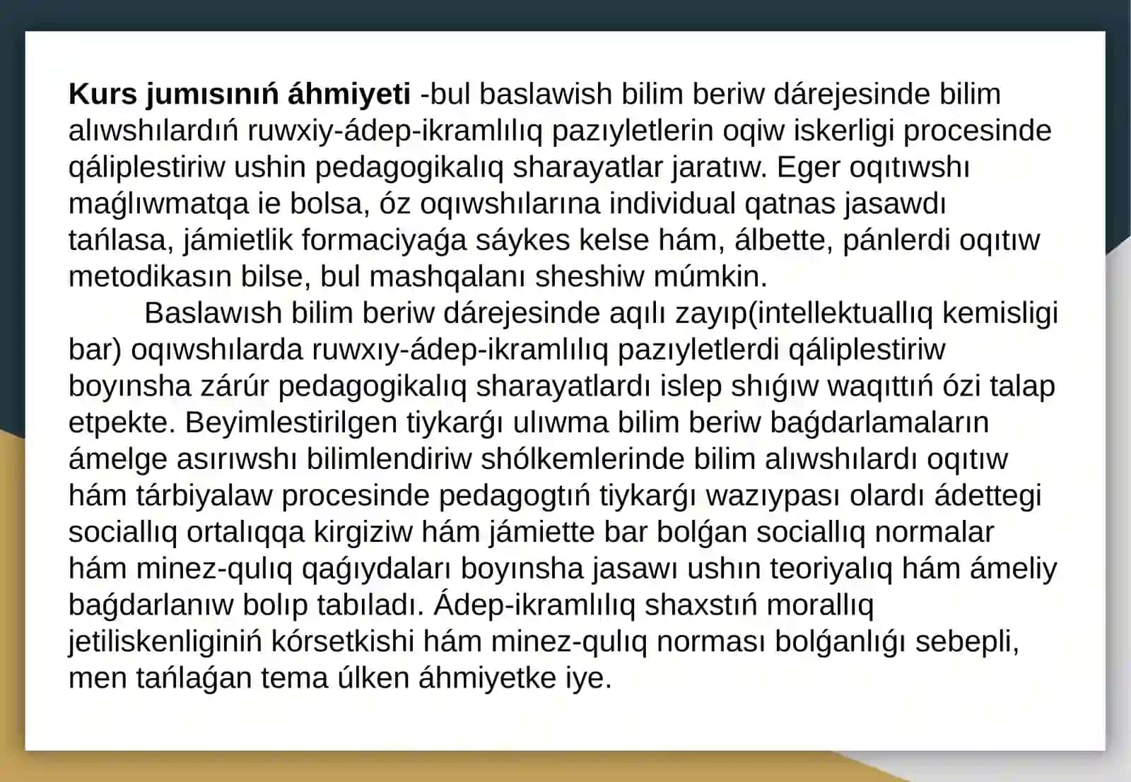 Oligofrenopedagogikapáninen Prezentaciyajumisi 3