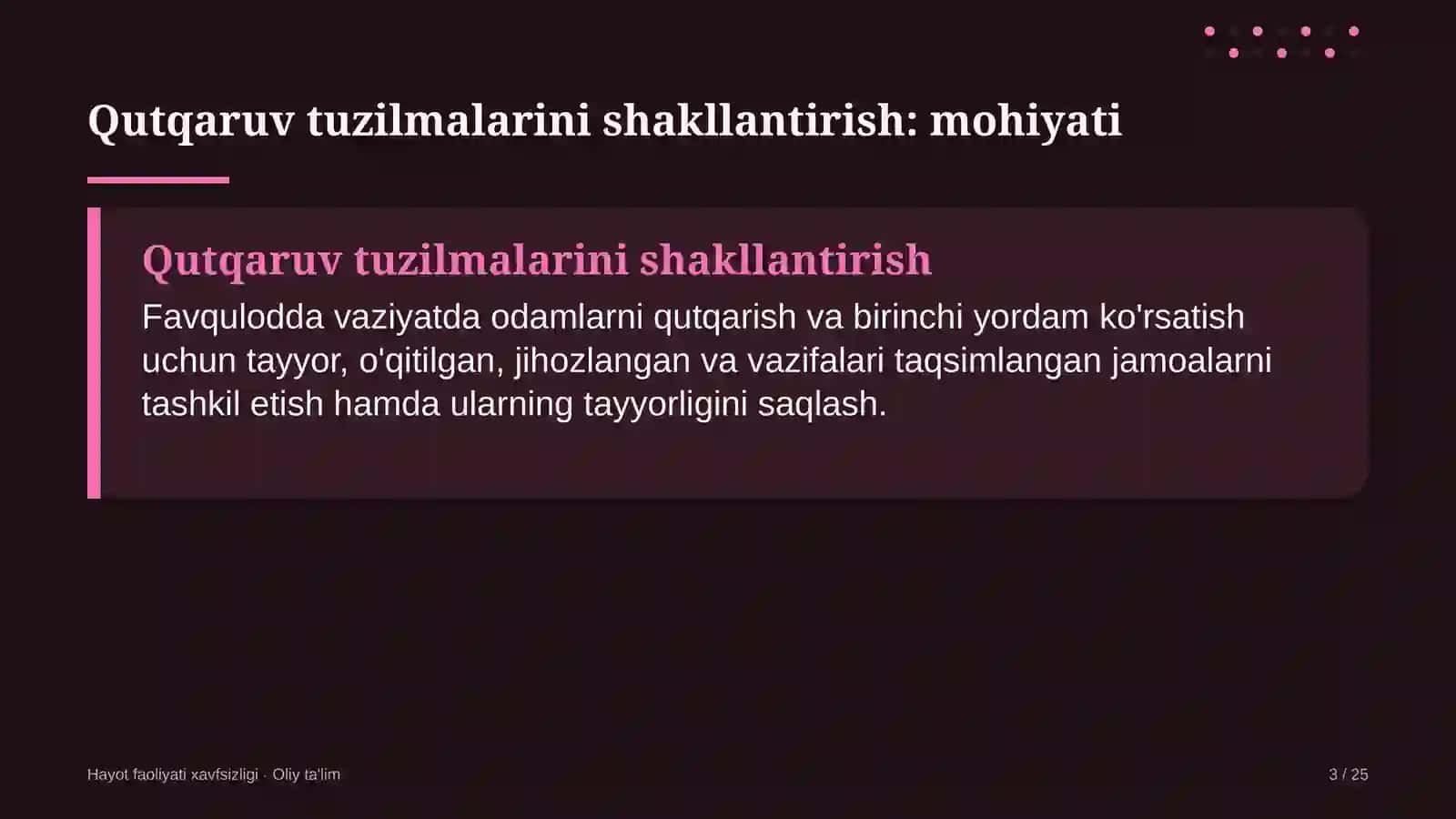 Buyum bozorlarida qutqaruv tuzilmalarini shakllantirish 3