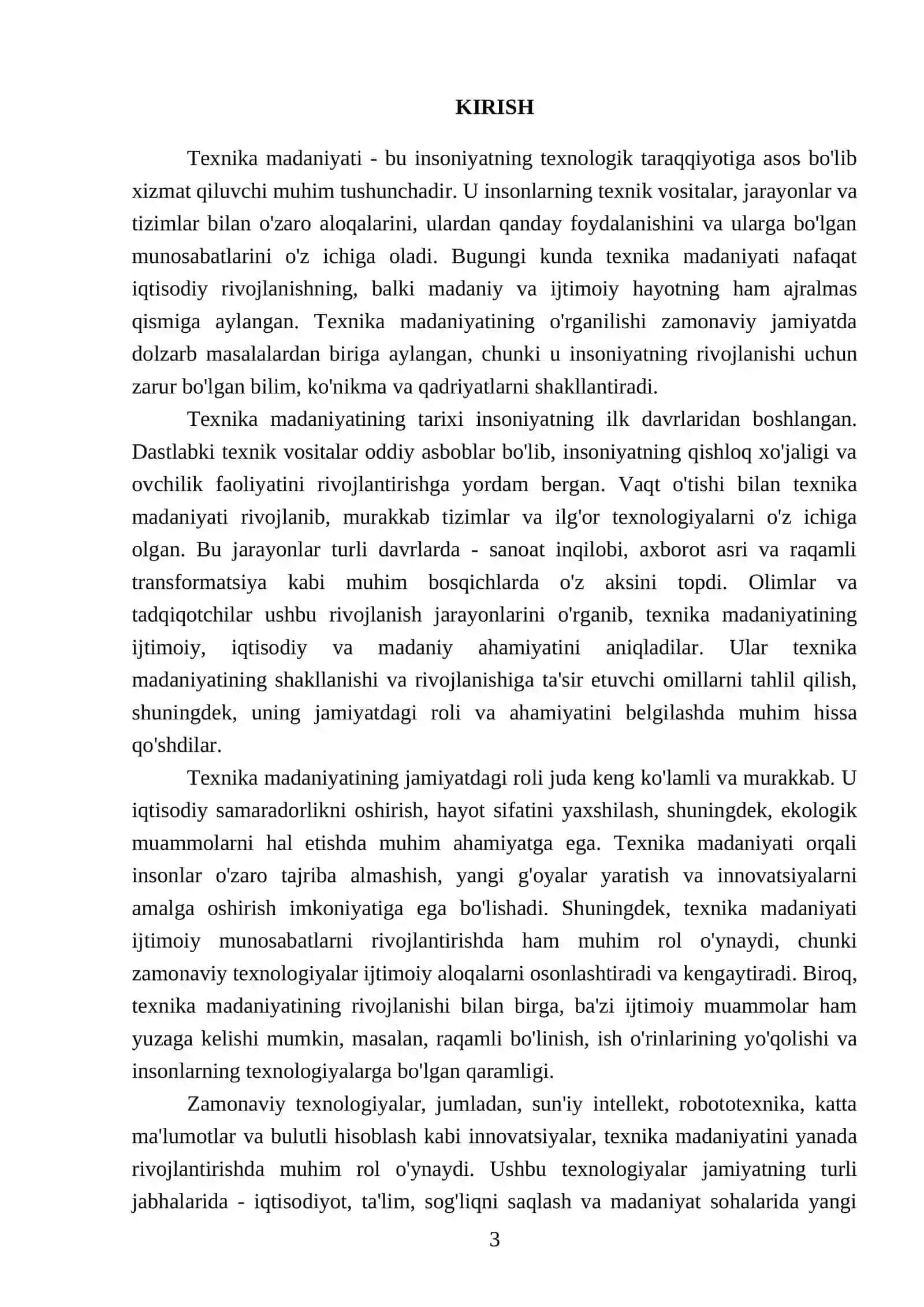 Texnika madaniyati 3