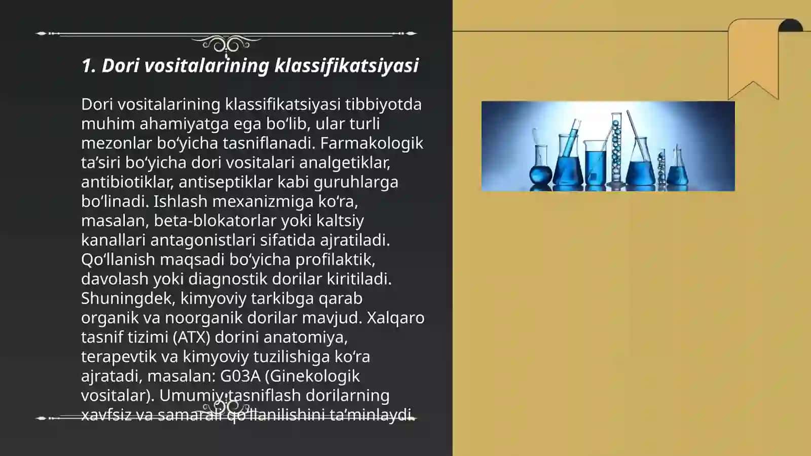 Kimyo profilaktika va kimyo terapiya uchun qo'llaniladigan pereparatlar bilan ishlash 3