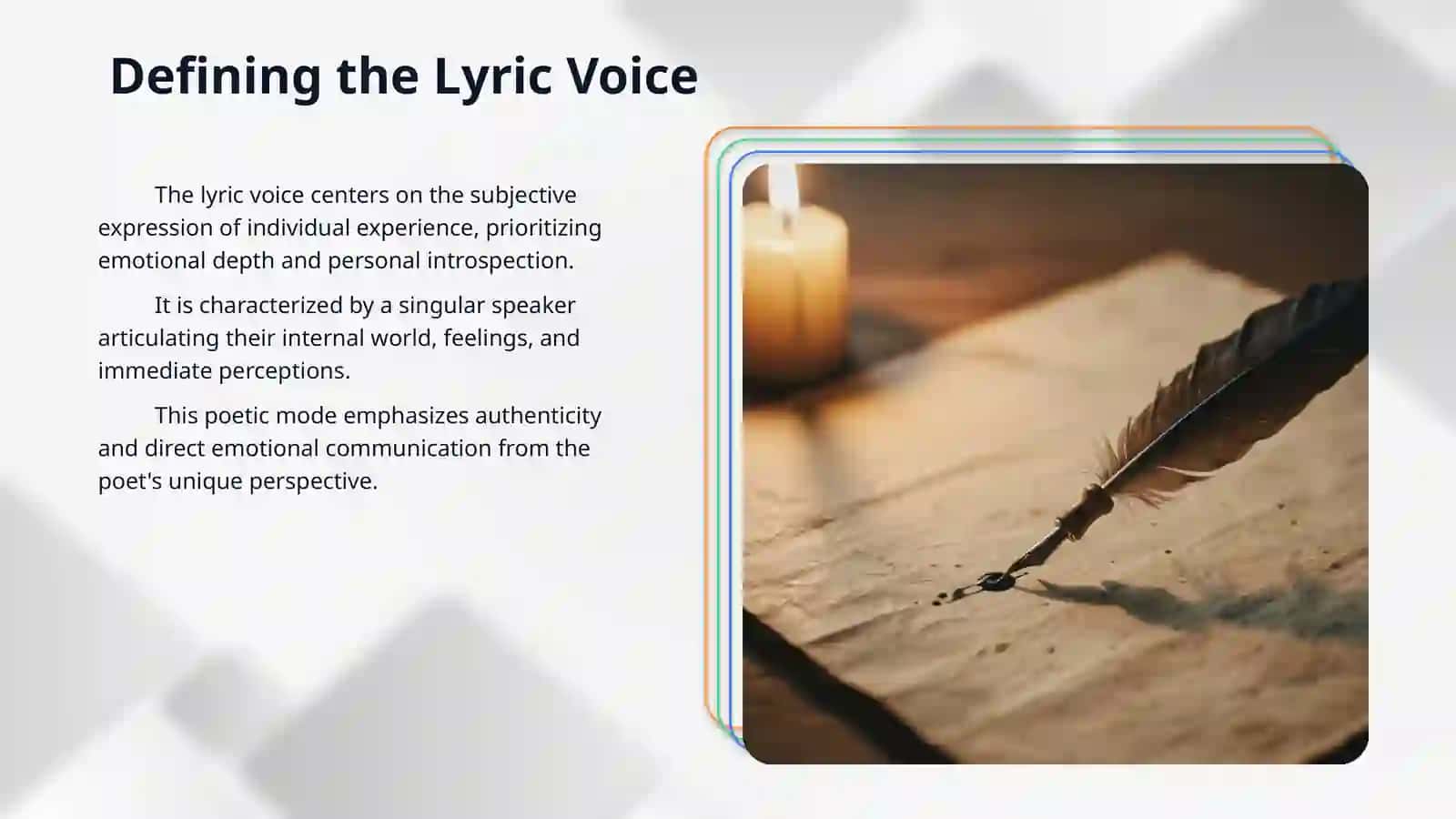 Lyric and dramatic genre 3