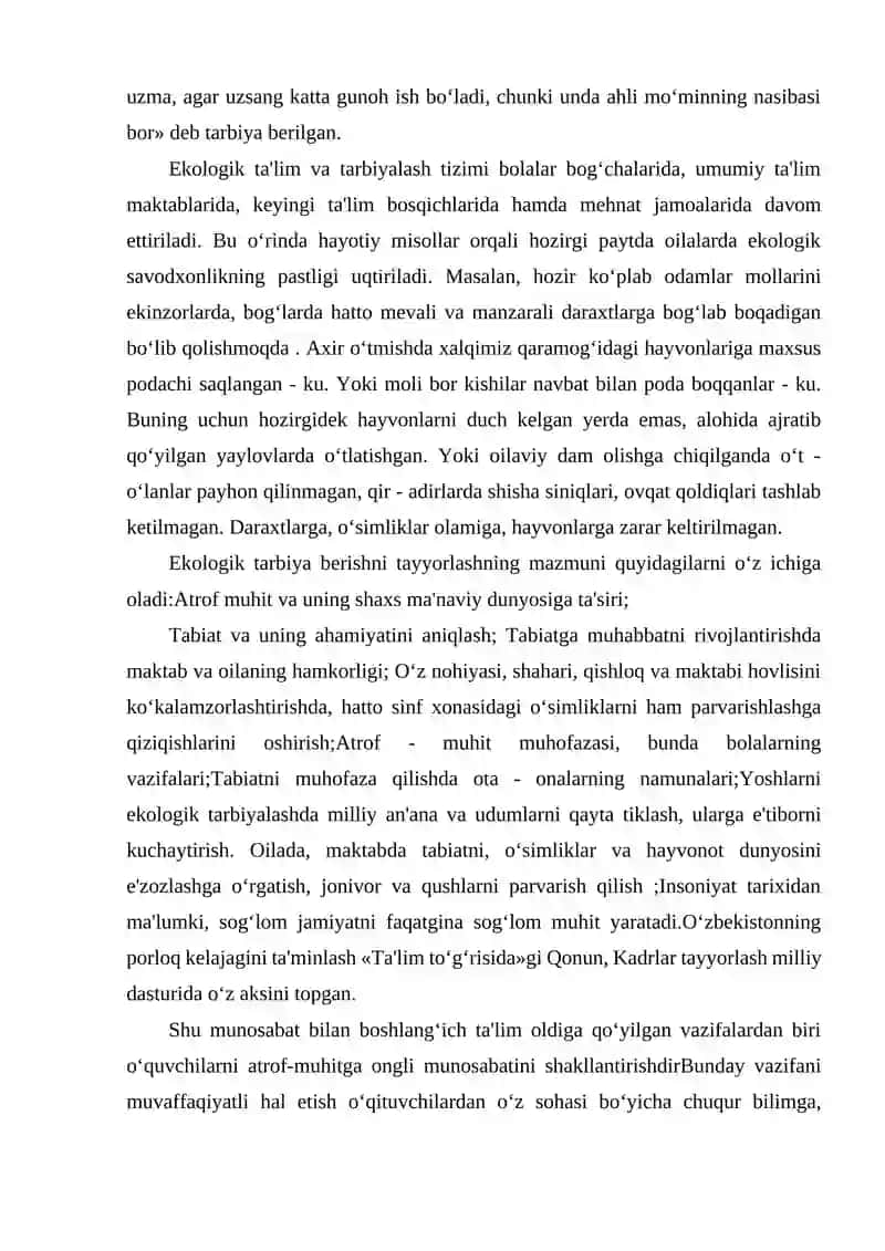 BIOLOGIYA VA EKOLOGIYADAN OMMAVIY TADBIRLAR O’TKAZISH 3