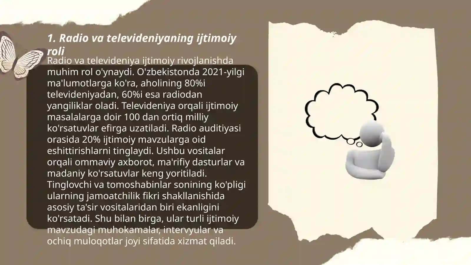 Radio va televideniya tezkor OAV sifatida 3