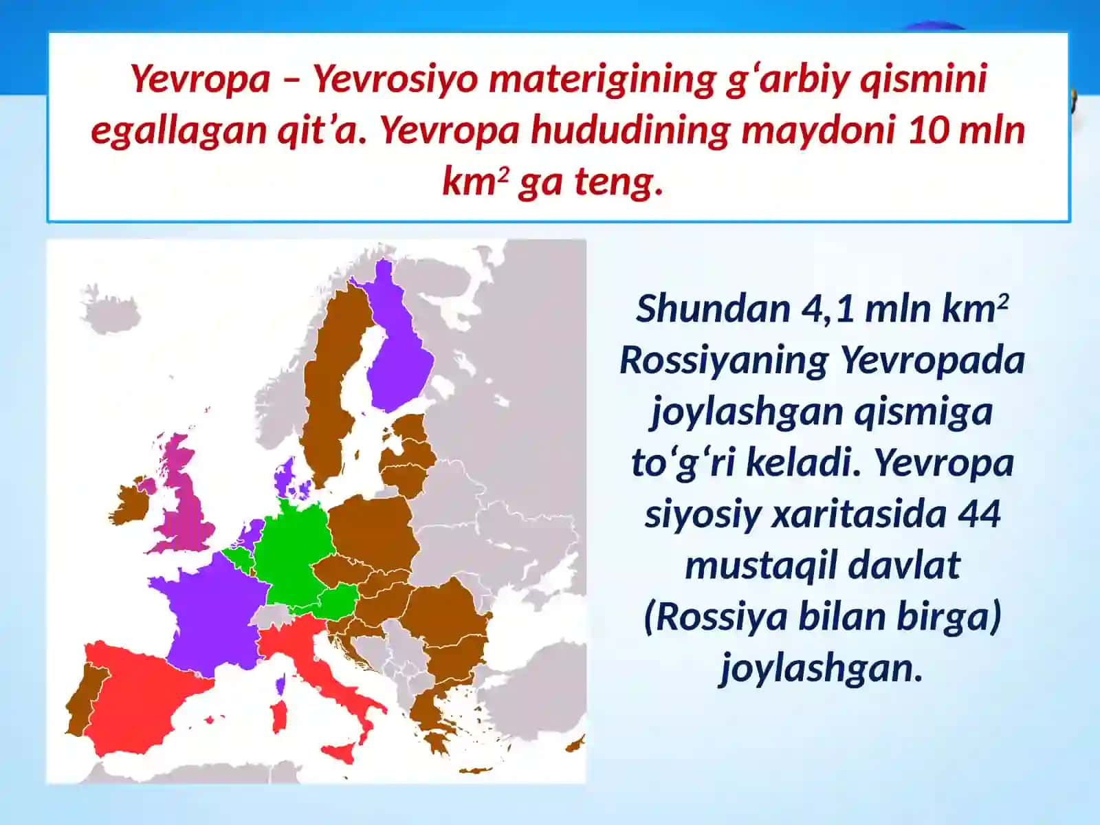 Yevropa subregionlari 3