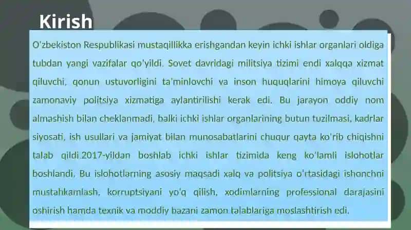 ICHKI ISHLAR ORGANLARIDA AMALGA OSHIRILGAN ISLOHOTLAR 3