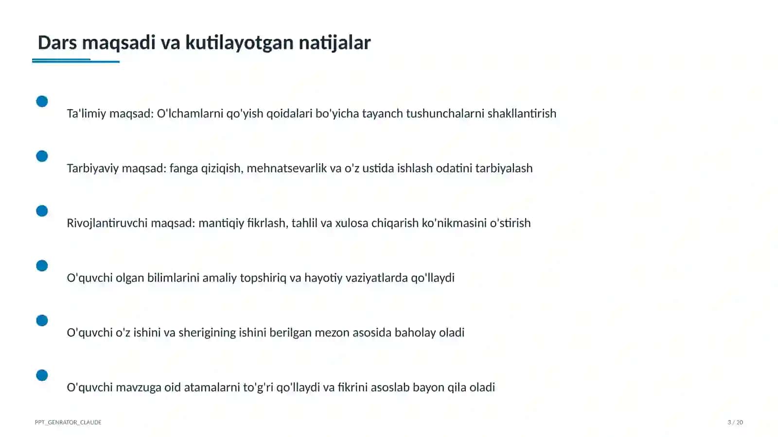 O'lchamlarni qo'yish qoidalari (8-sinf) 3