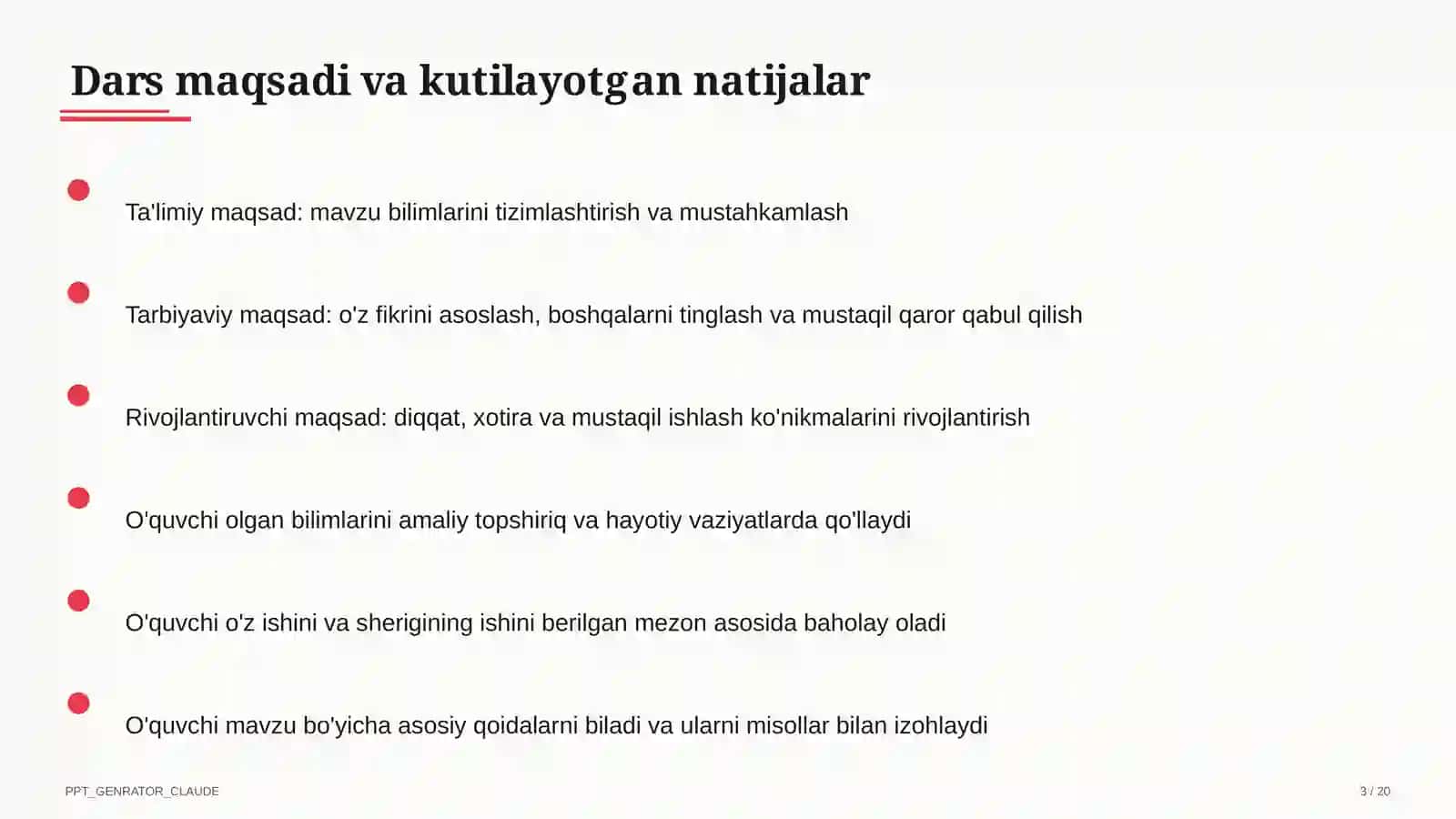 Hosila yordamida funksiyani tekshirish (11-sinf) 3