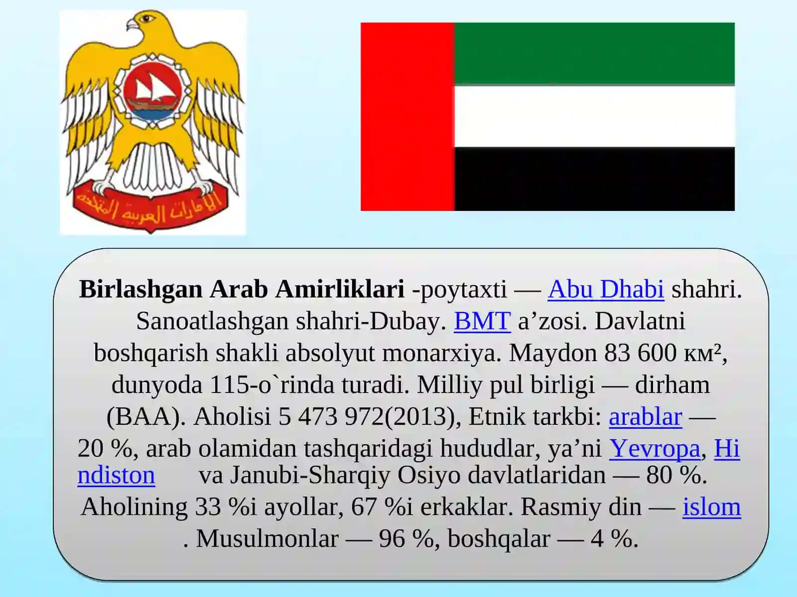 Birlashgan Arab Amirligi 3