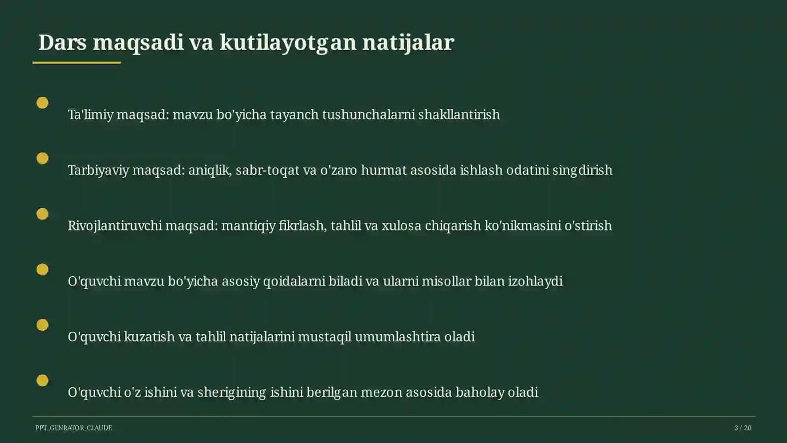 Leksikologiya: so'zning lug'aviy ma'nosi (5-sinf) 3