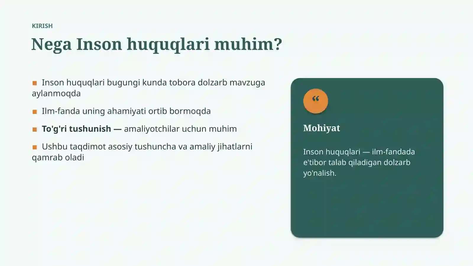 Inson huquqlari 3