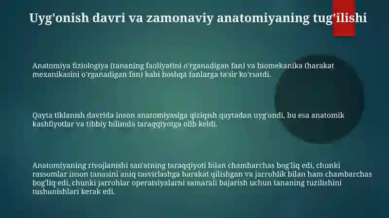 Rivojlanish tarixi va boshqa fanlar bilan aloqa 3