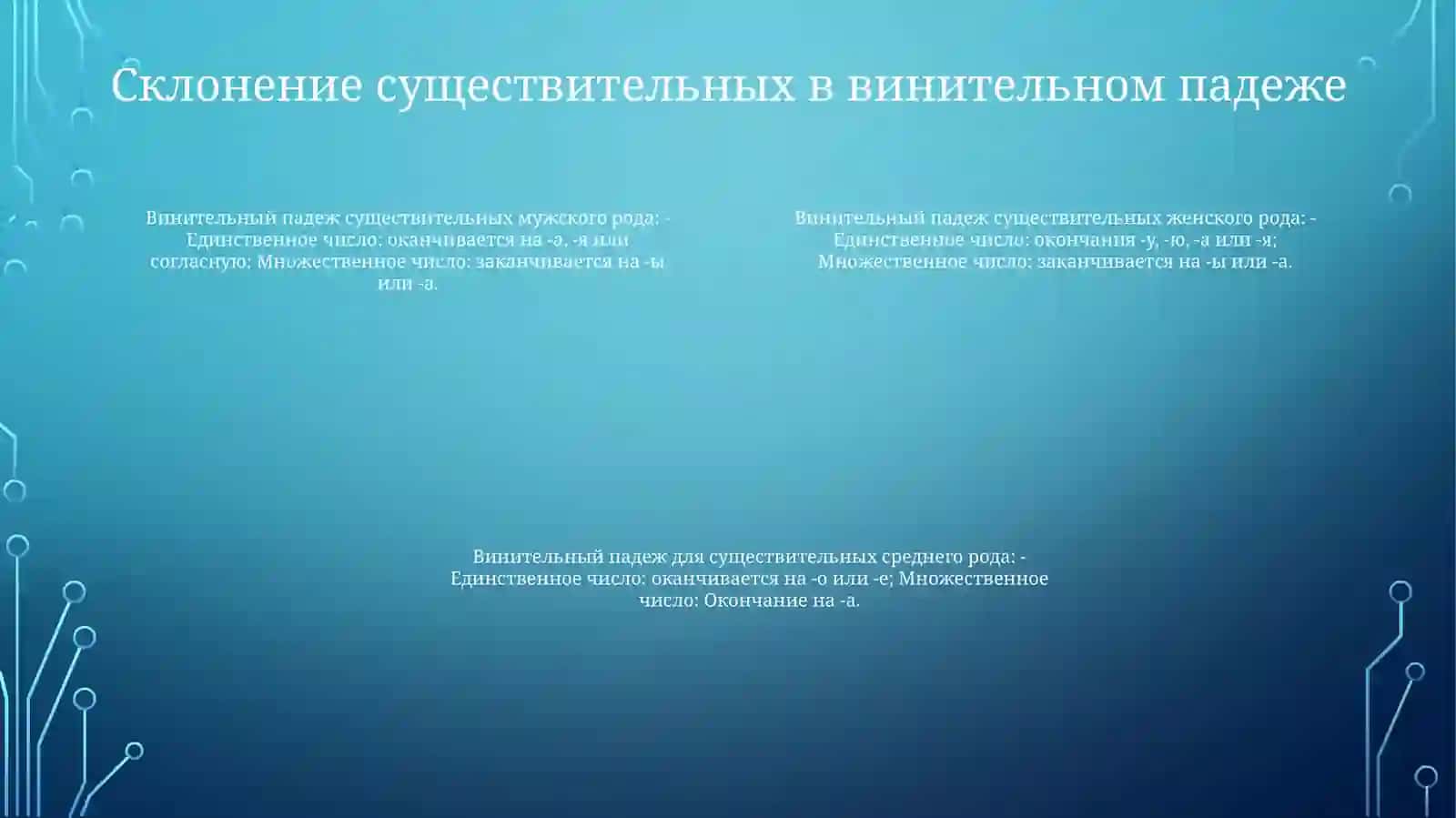 ВинителниеПадеж 3