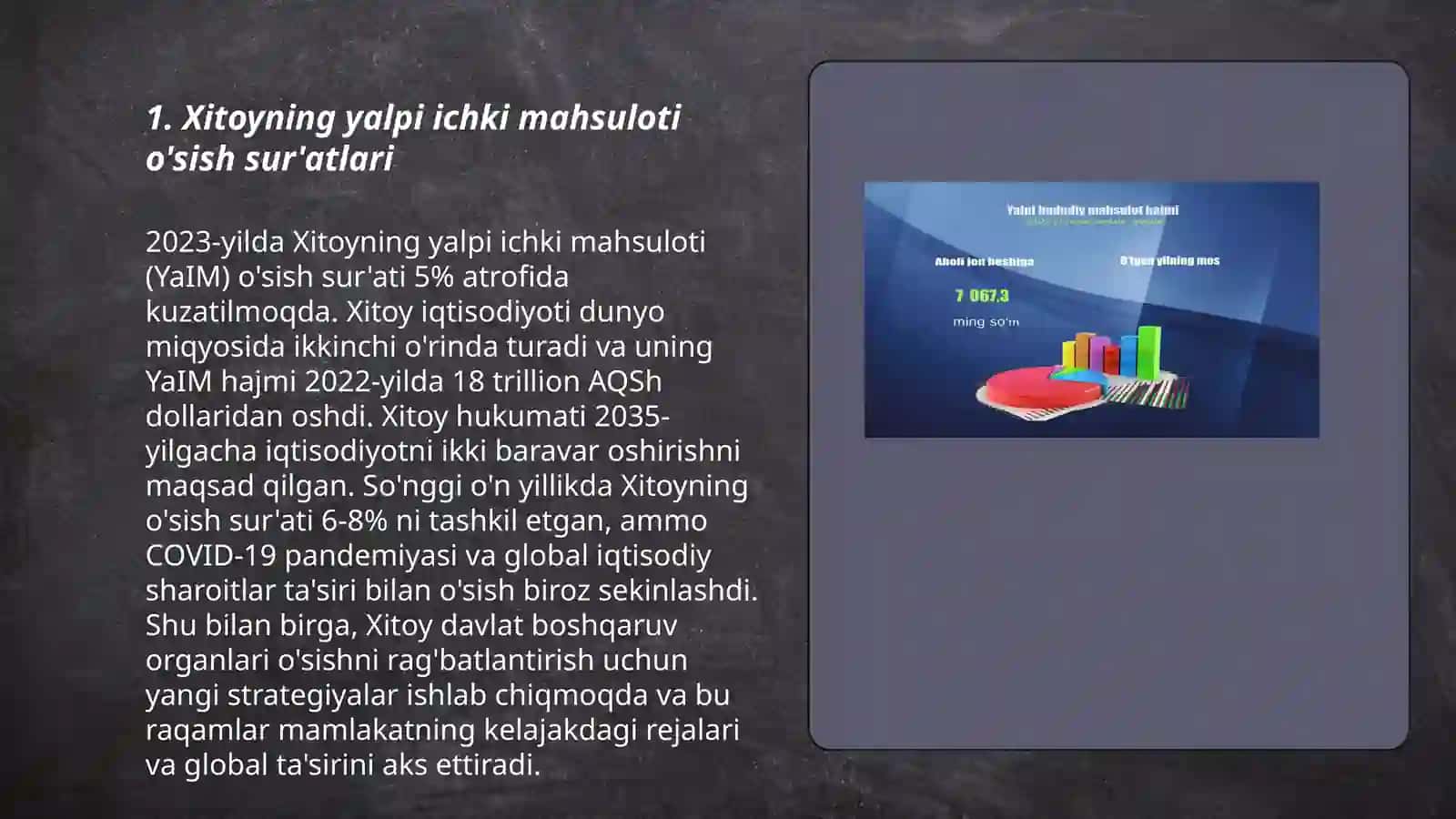 Xitoy iqtisodiyoti, yalpi ichki mahsuloti 3