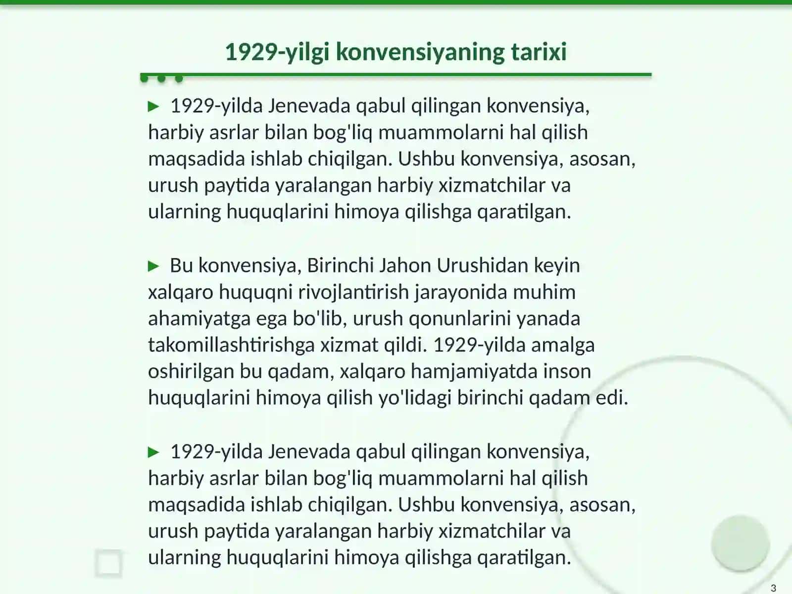 III va IV jeneva konvensiyasi 3