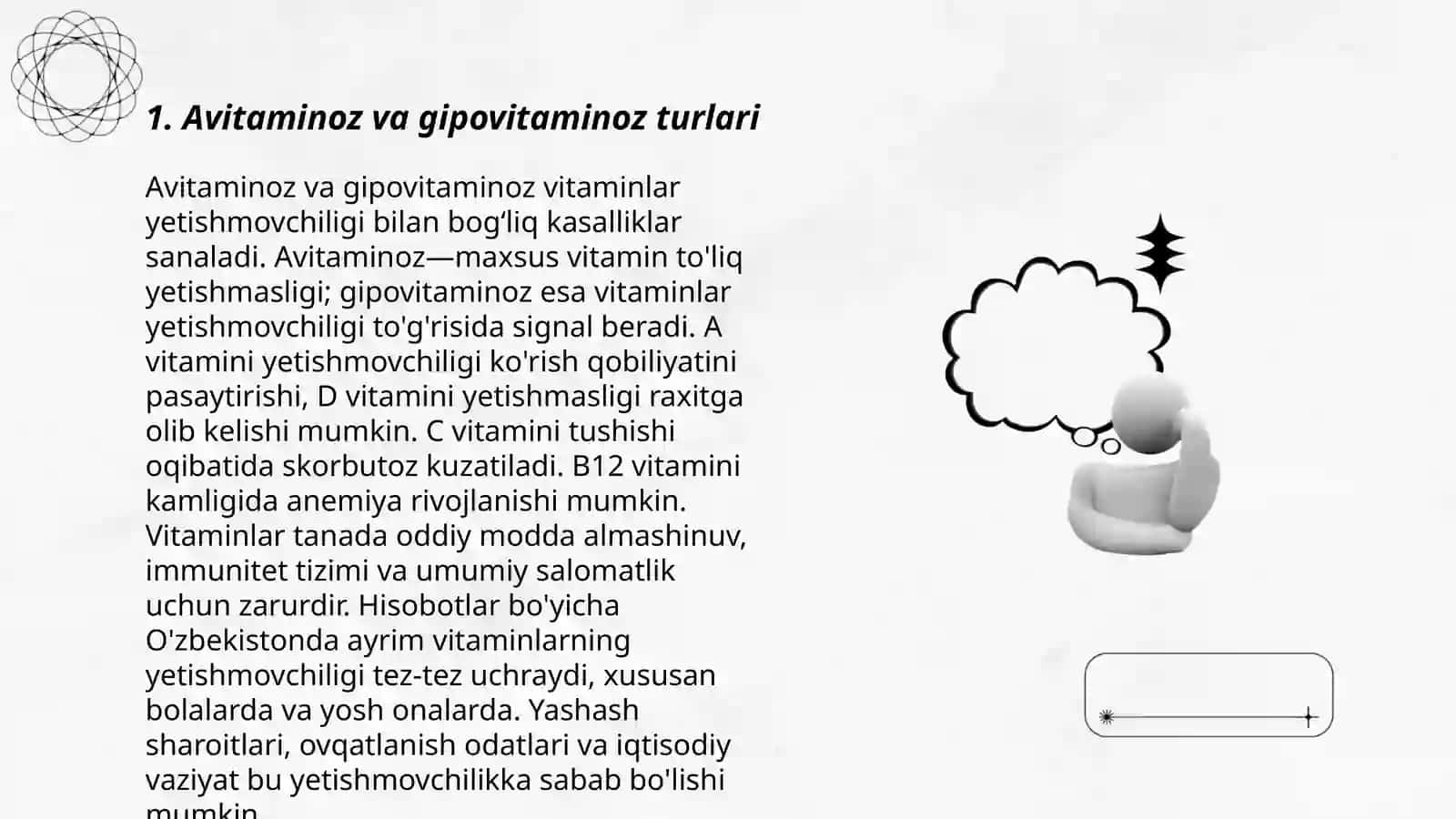 Avitaminoz va gipovitaminozlar 3