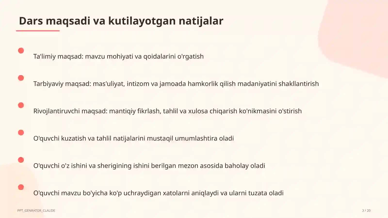 Ildizlar va ratsional ko'rsatkichli daraja (10-sinf) 3