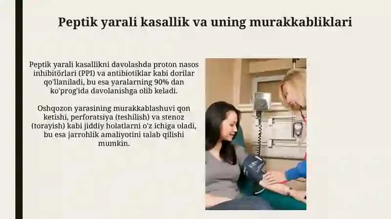 Peptik yarali kasallik va uning murakkabliklari 3