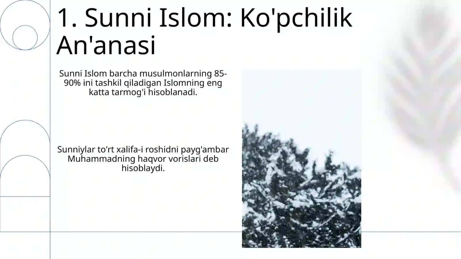 Islom yoʻnalishlari va mazhablari 3