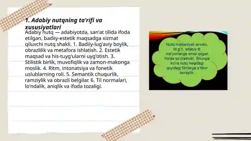 Adabiy nutq va uning uslublari 3