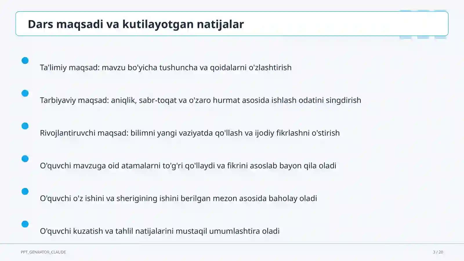 Funksional savodxonlikni rivojlantirish 3