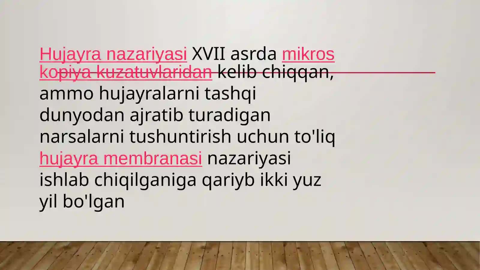 BIOLOGIYA[TURLARI BO`YICHA]SIRTQI TA`LIM SHAKLI4-BOSQICH 403-GURUH TALABASIG’ANIYEVA MAFTUNANINGBIOFIZIKA FANIDANJORIY NAZORAT UCHUNTAYYORLAGAN MUSTAQIL TA`LIM ISHI 3
