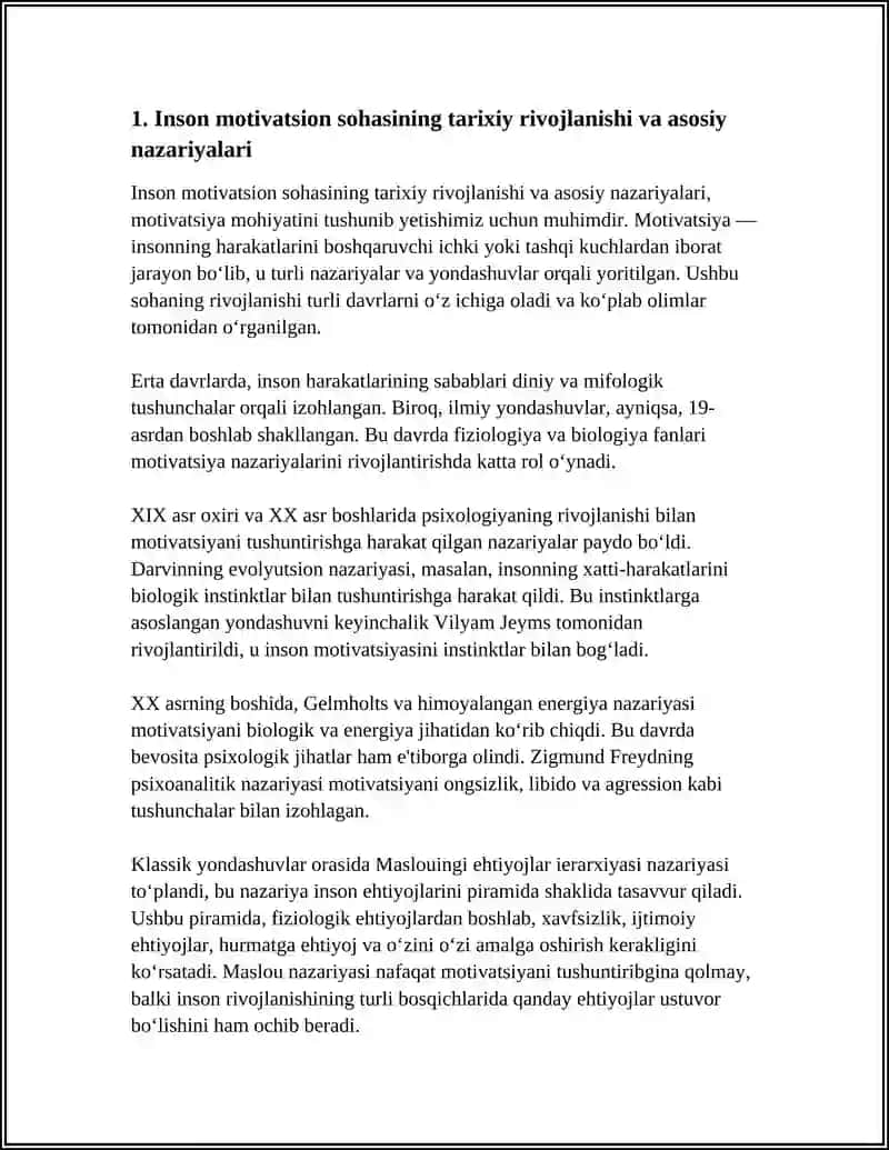 INSON MOTIVATSION SOHASINING RIVOJLANISHI 3