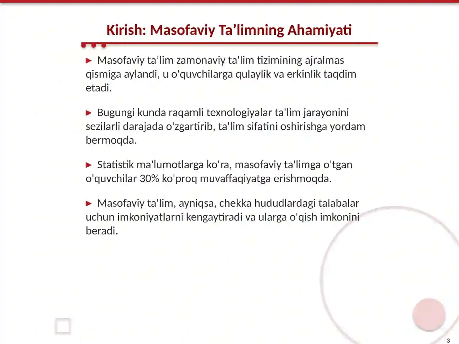 Matematika Fanida Masofaviy Ta’lim va Elektron Darsliklar 3