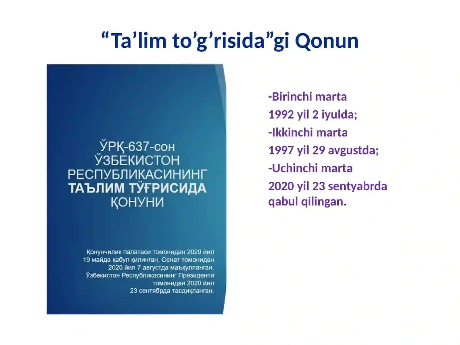 Matematika va uni o’qitish metodikasi fanining mazmuni va tuzilishi 3