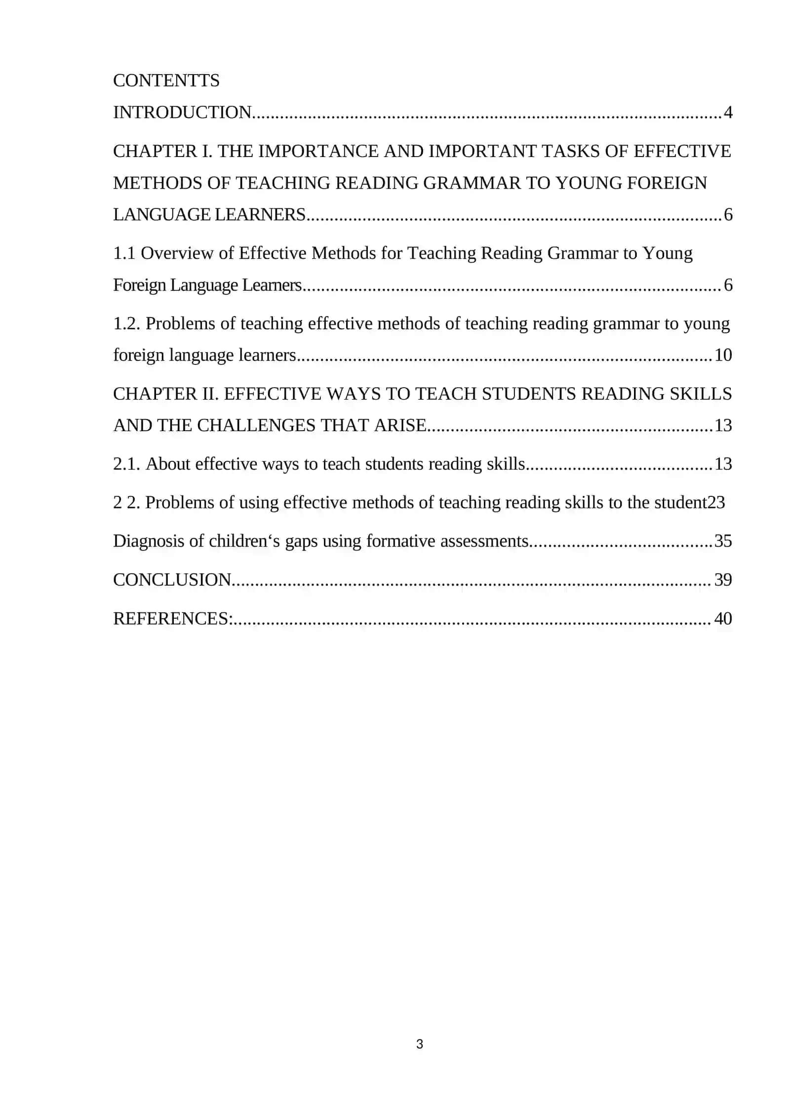 EFFECTIVE WAYS TO TEACH READING GRAMMAR TO YOUNG FOREIGN LANGUAGE 3