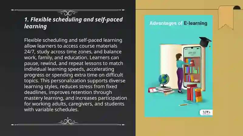 Benefit of online learning 3