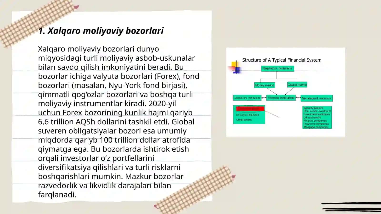 Xalqaro moliyaviy munosabatlarning turlari va ularning rivojlanishi 3