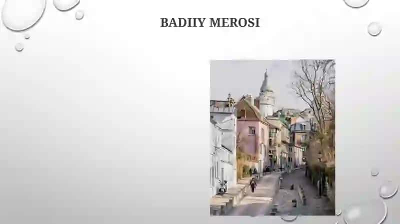 Badiiy merosi 3