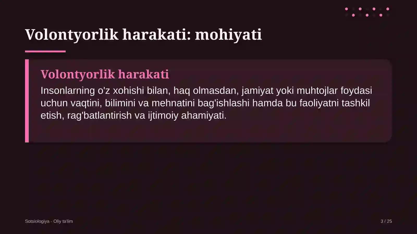 Ko'kalamzorlashtirish xizmatida volontyorlik harakati 3