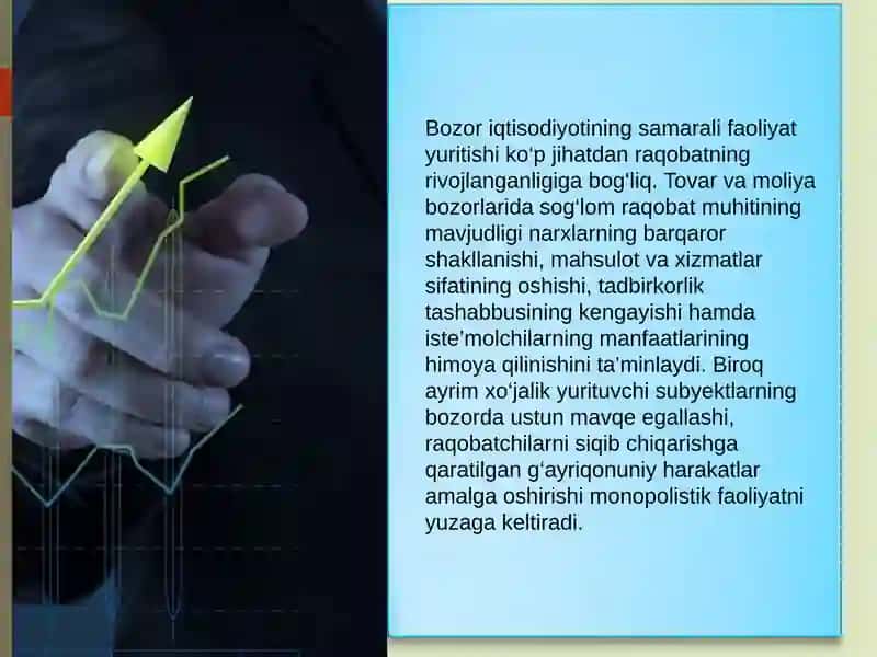 TOVAR VA MOLIYA BOZORLARIDA MONOPOLISTIK FAOLIYATNI CHEKLASH 3