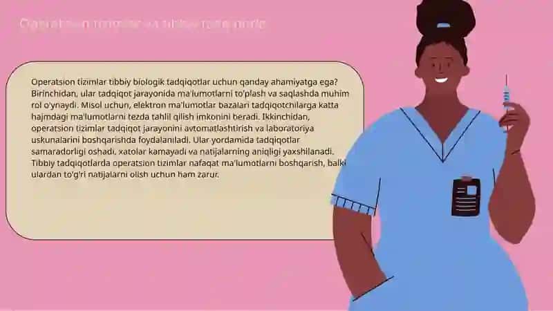 Operatsion tizimlar va ulardan tibbiy biologik tadqiqotlarga 3