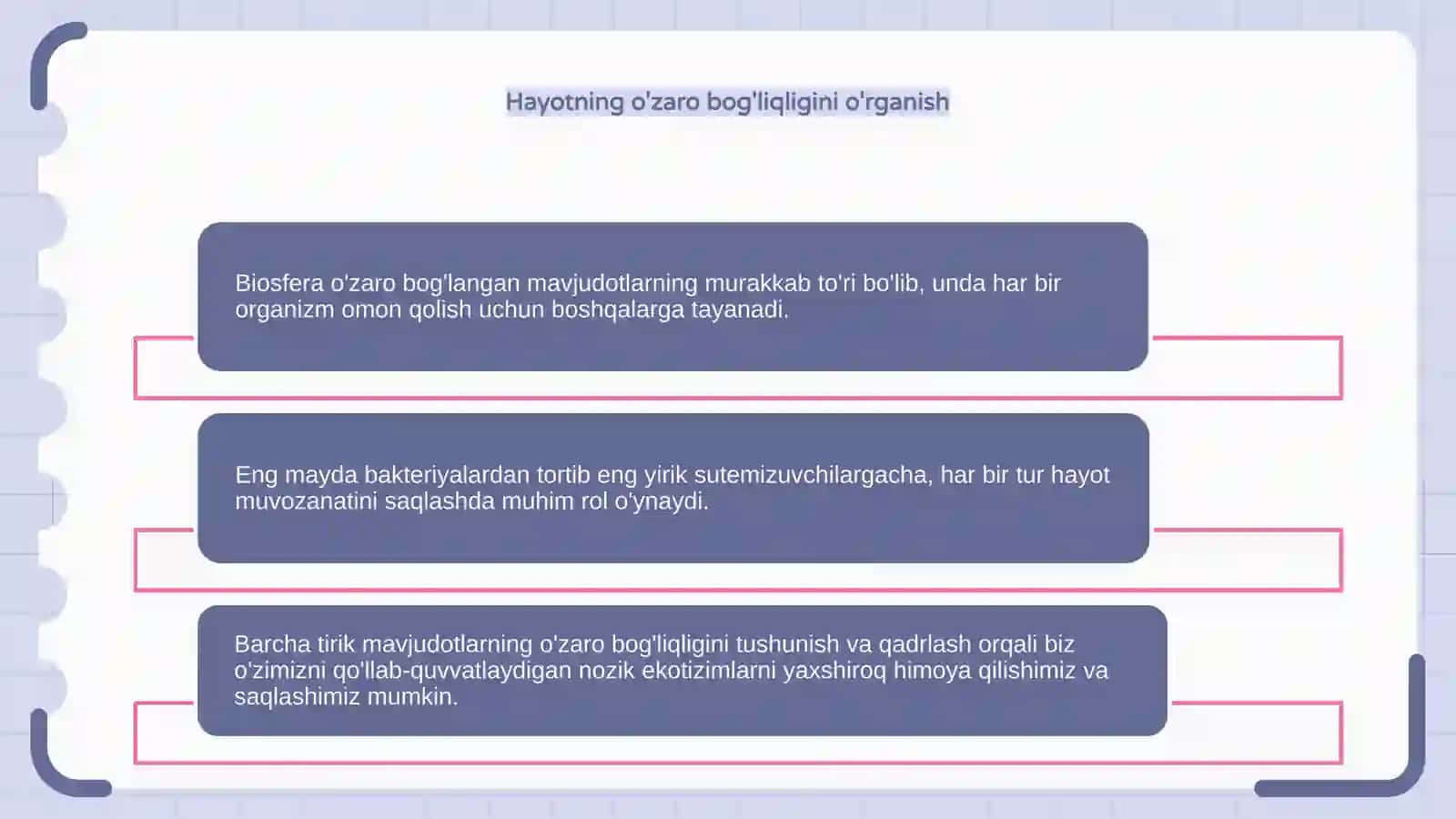 Inson va biosfera 3