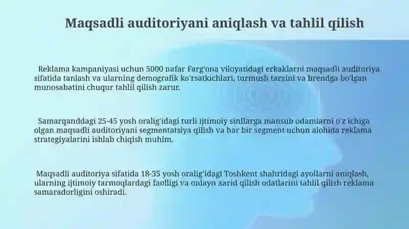 Reklamaning kommunikatsion samaradorligini baholash 3