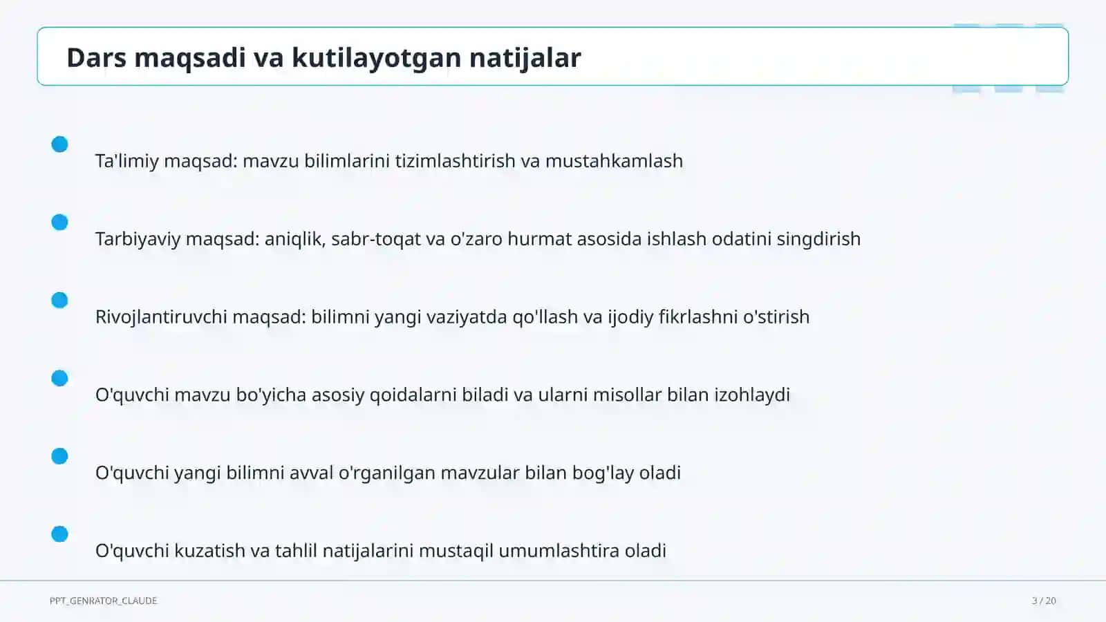 Nutq odobi va muloqot madaniyati (8-sinf) 3