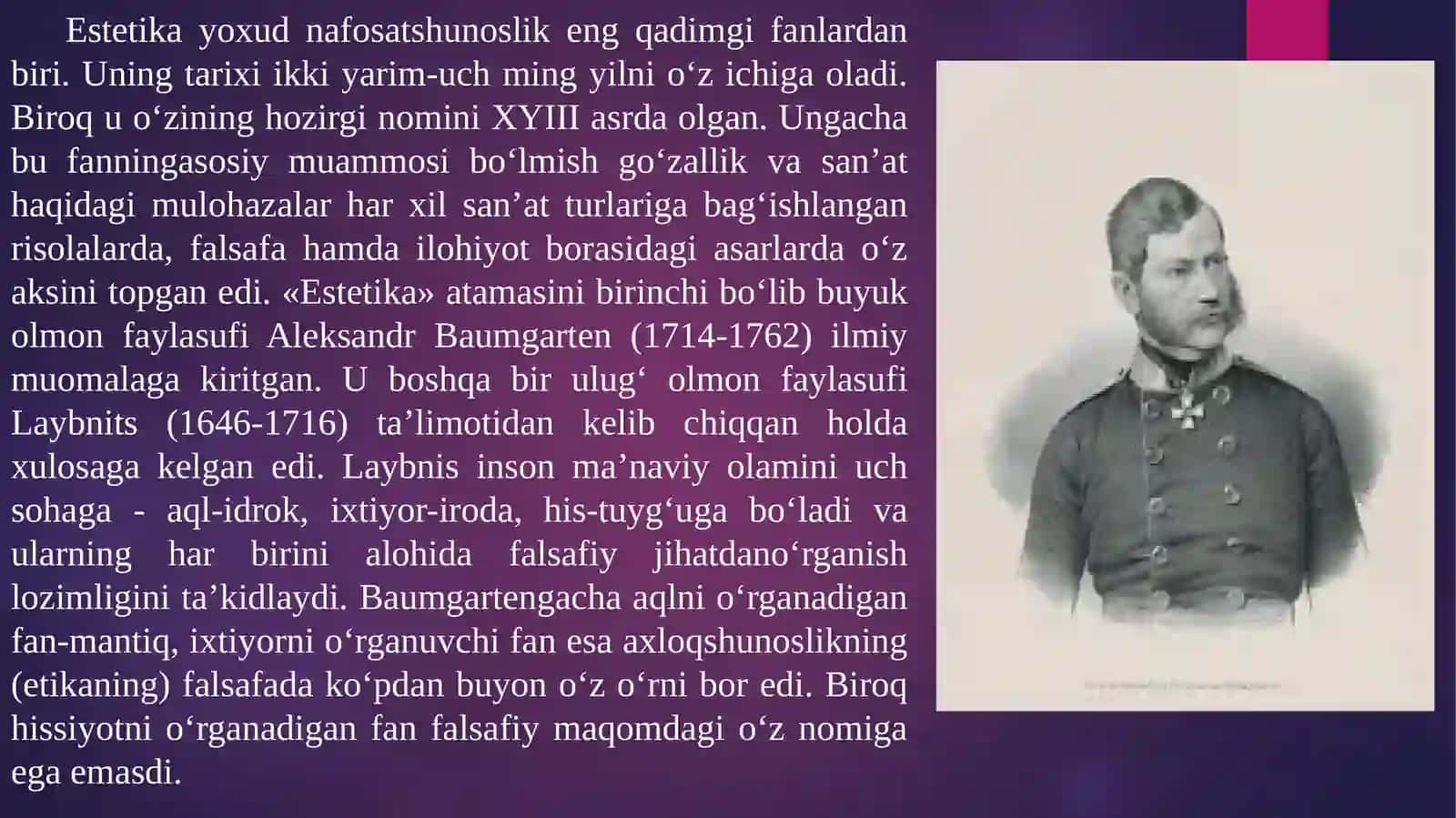 Estetikaning predmeti, maqsadlari va vazifalari 3