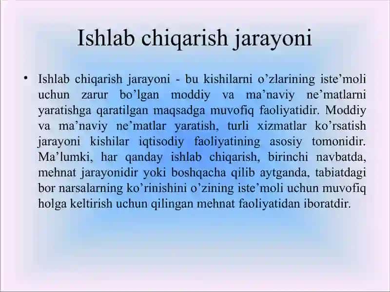 Ishlab chiqarish jarayoni audit 3