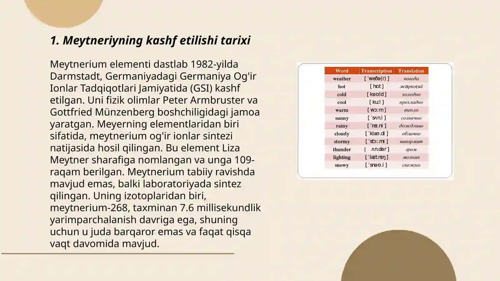 Meytneriy va uning xossalari 3