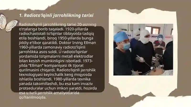 Radioto‘lqinli jarrohlikning tarixi 3