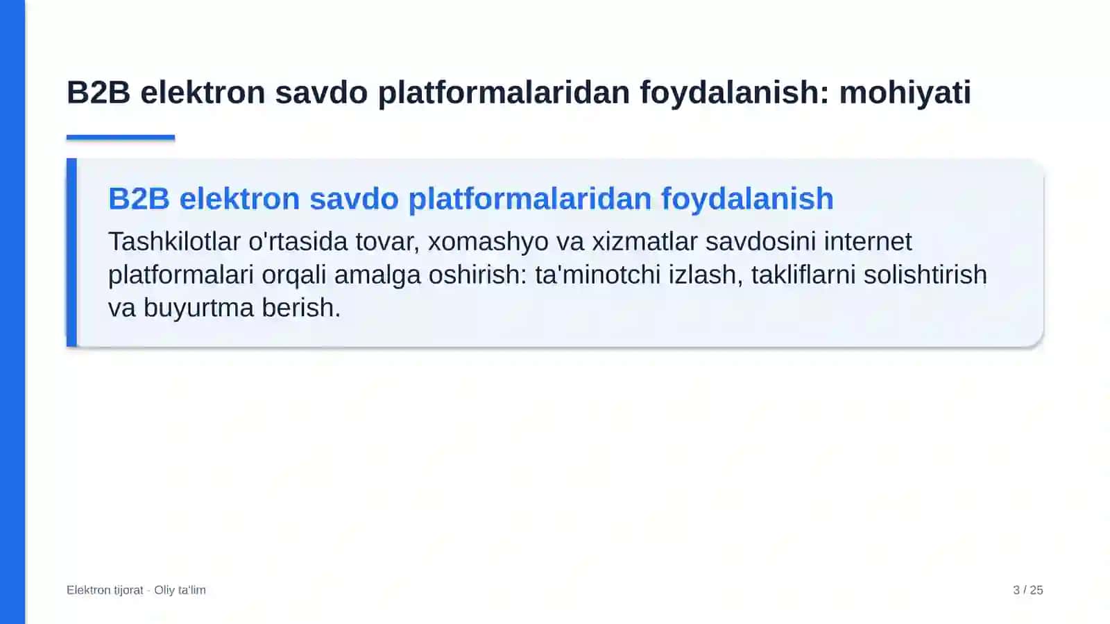 striming platformalarida b2b elektron savdo platformalaridan foydalanish 3593 3