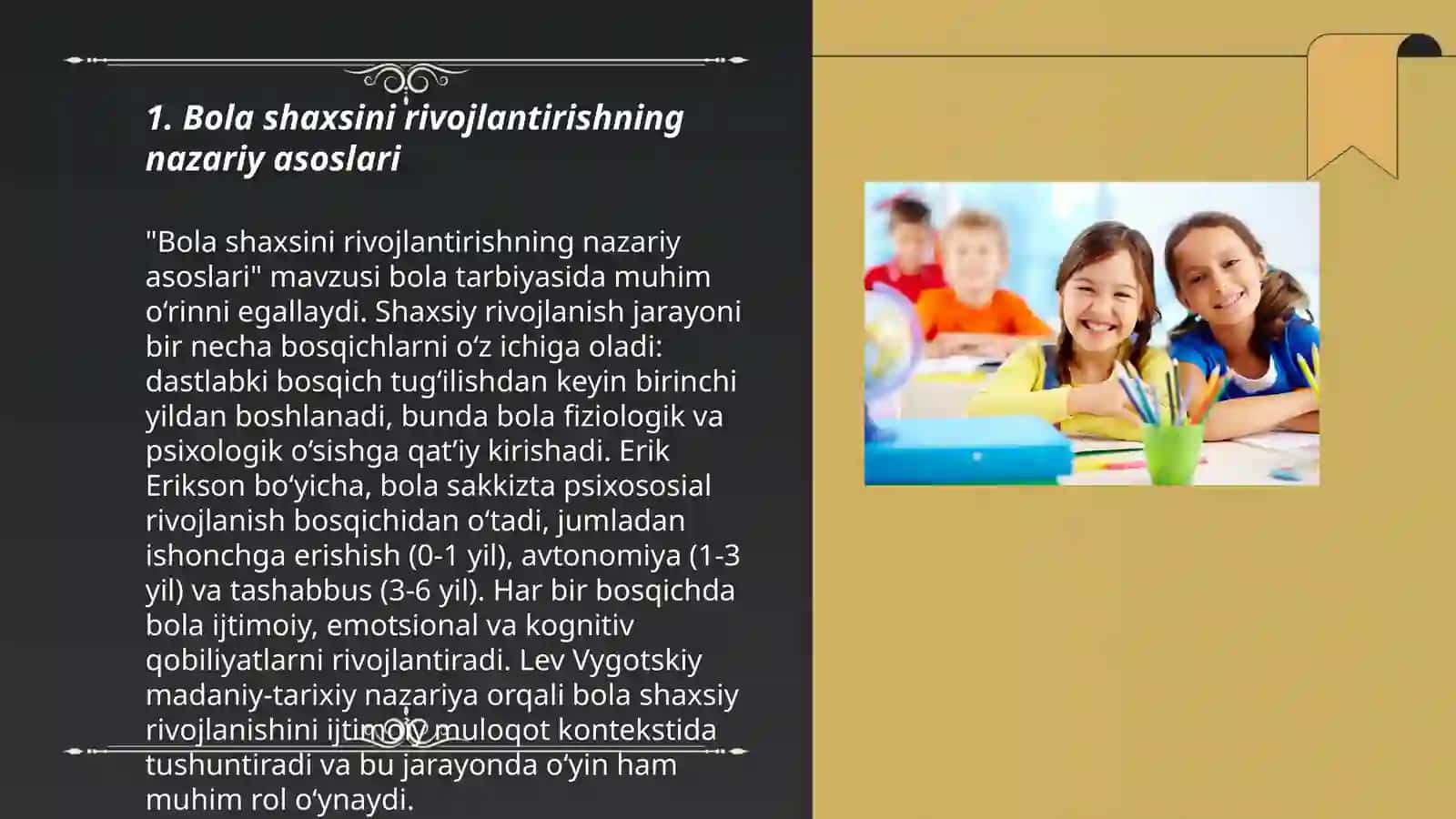 Bola shaxsini rivojlantirishning nazariy asoslari 3