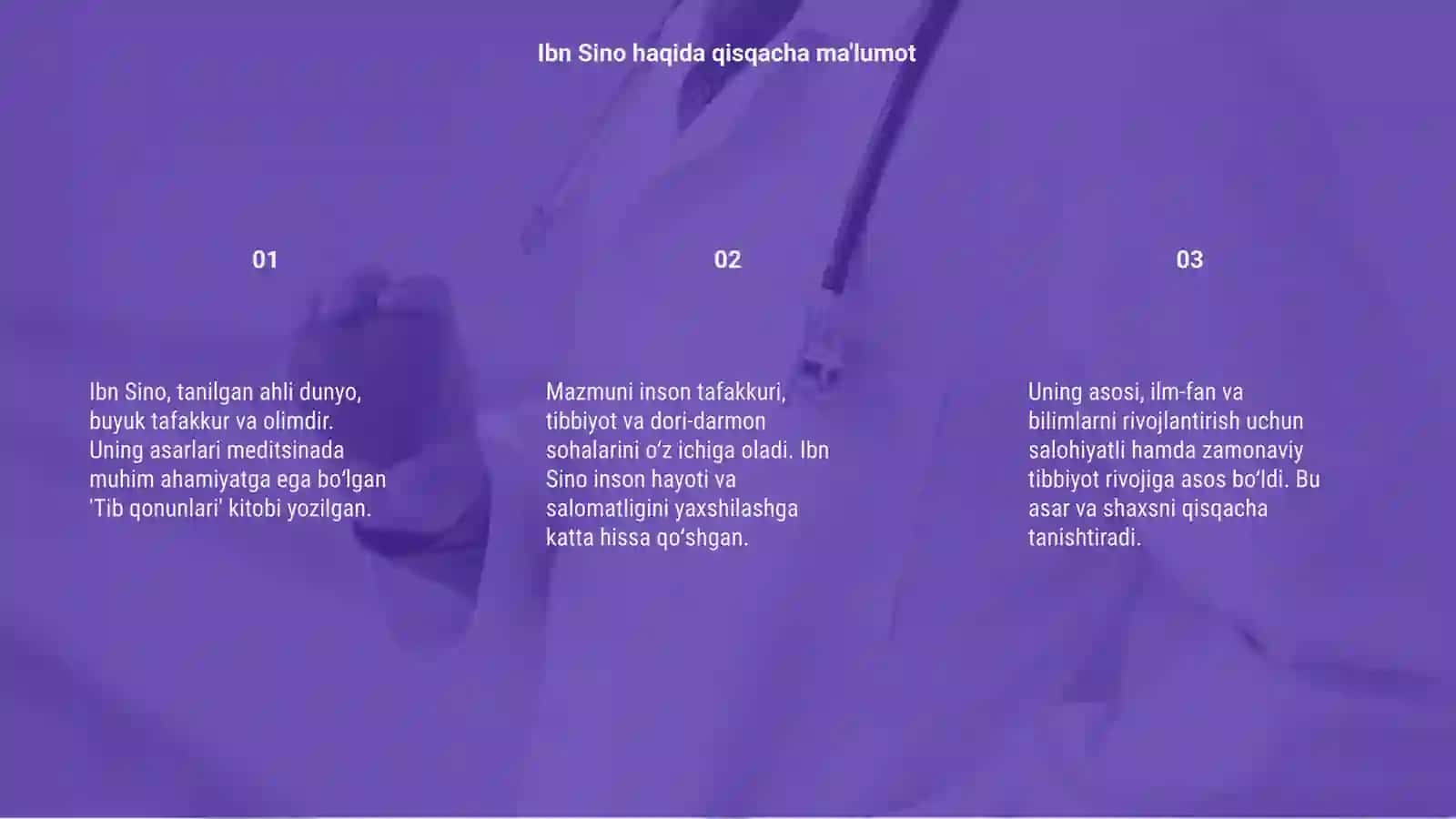 Tib qonunlari kitoblari 3